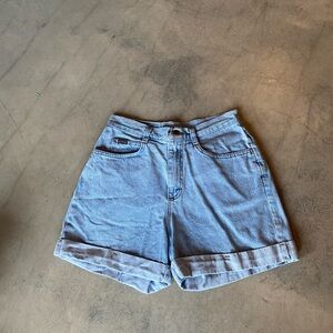 Women's Riders vintage Blue Denim Shorts